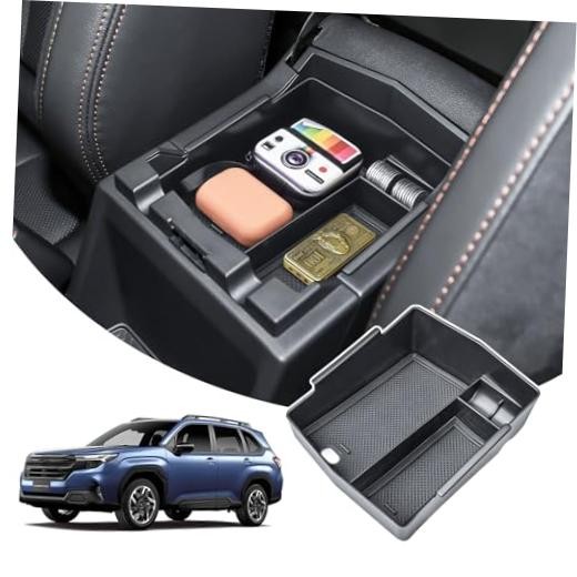 Center Console Tray Compatible with Subaru Forester 2025 2026 Interior Armrest