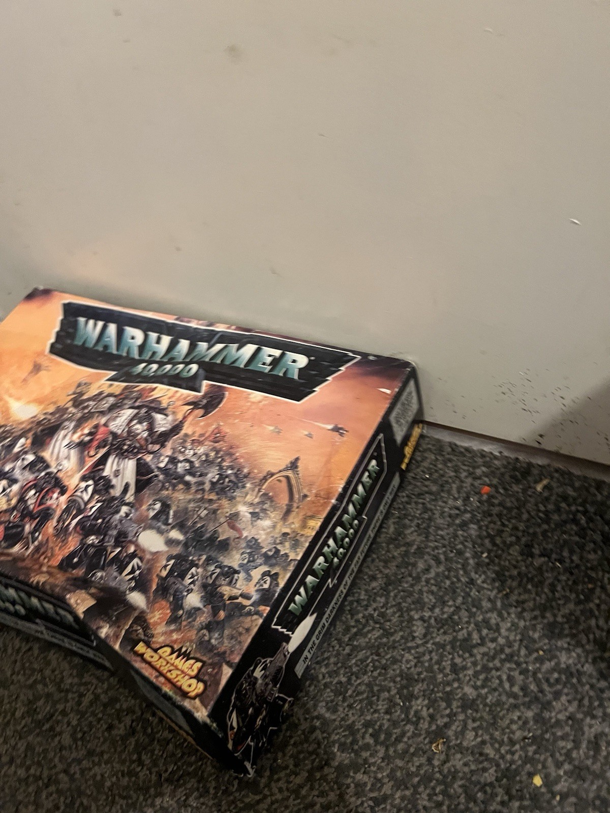 Warhammer 40k 3rd Edition Box Set Games Workshop Broken Box With Manuals