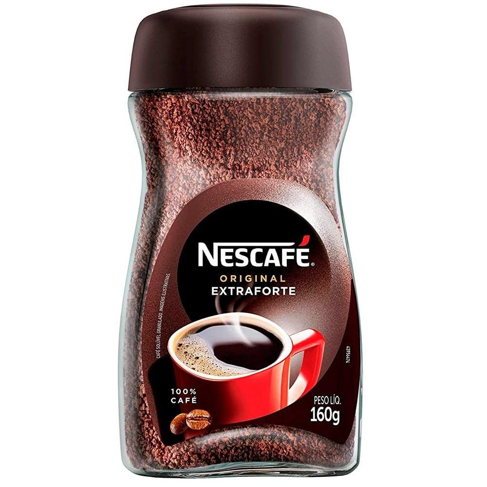 Nescafe Original Extra Forte Coffee 100% Cafe, 160 Gram LONG EXPIRY