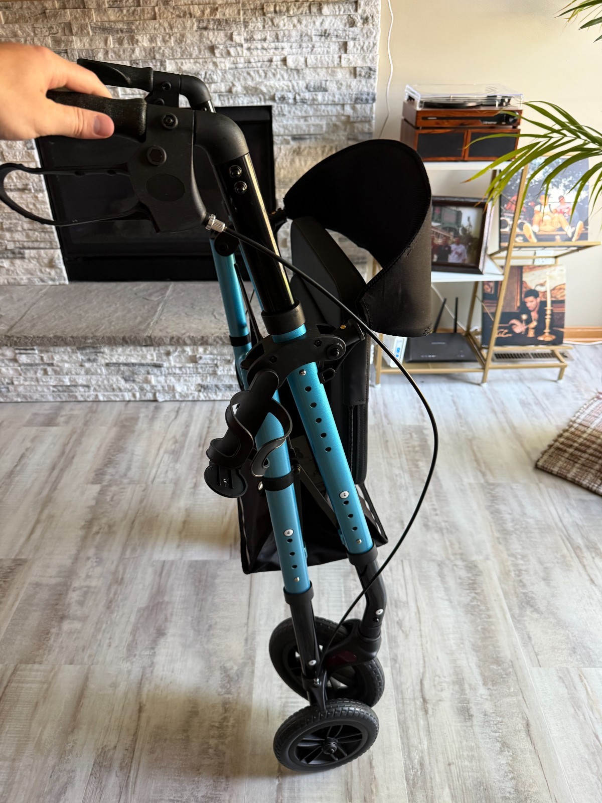 Ambliss Walker for Seniors, Rollator Walker with Seat