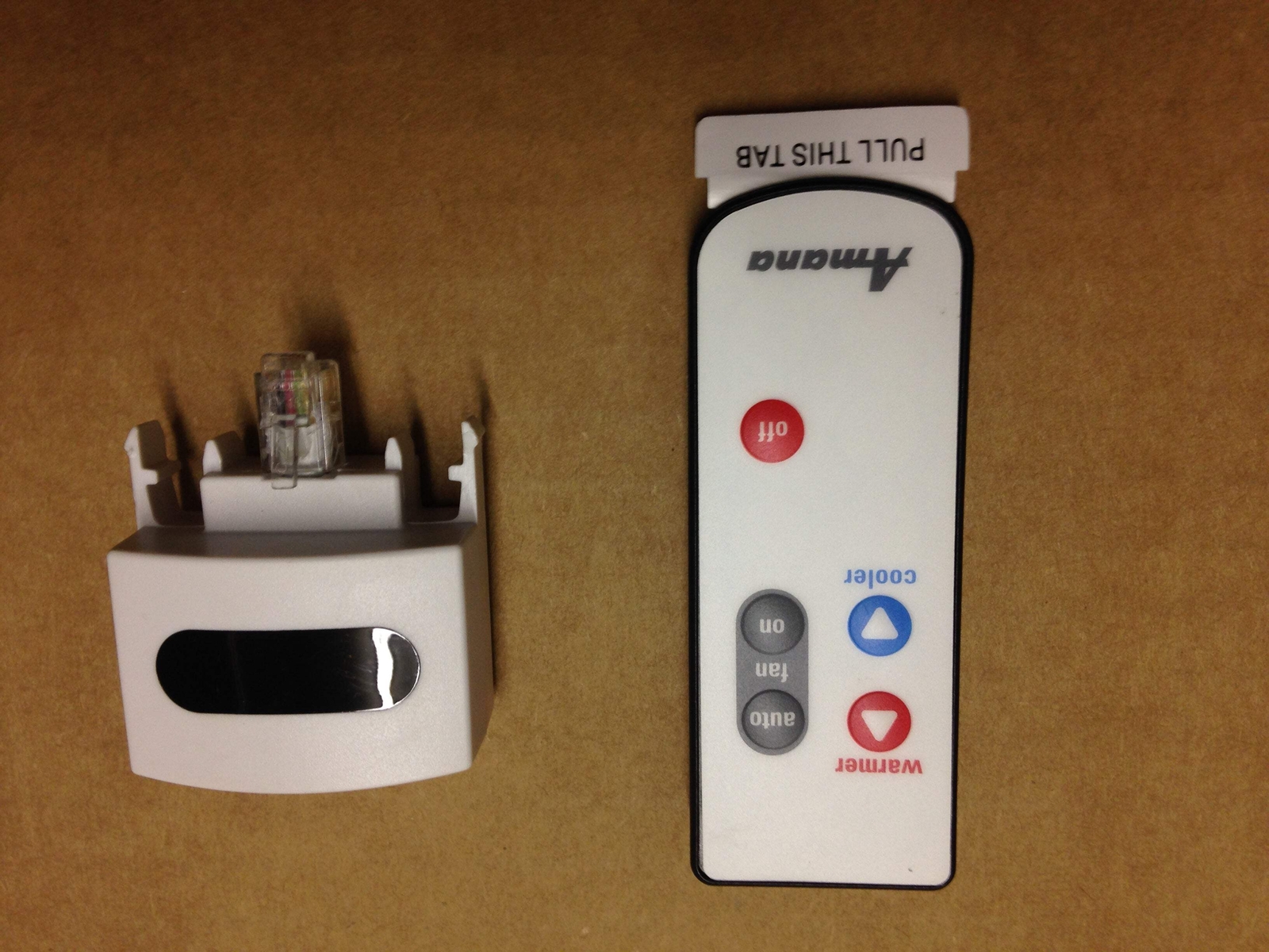 AMANA TSTATAAC0431 THERMOSTAT REMOTE CONTROL & RECEIVER 215661