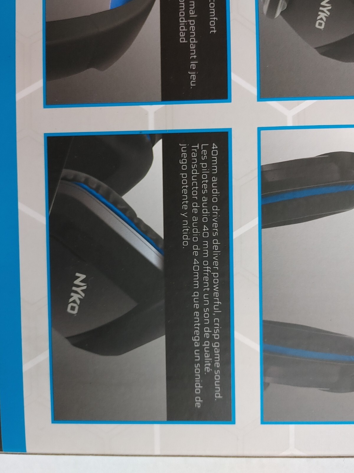 Nyko NP4-4500 Wired Headset ~ NEW SEALED