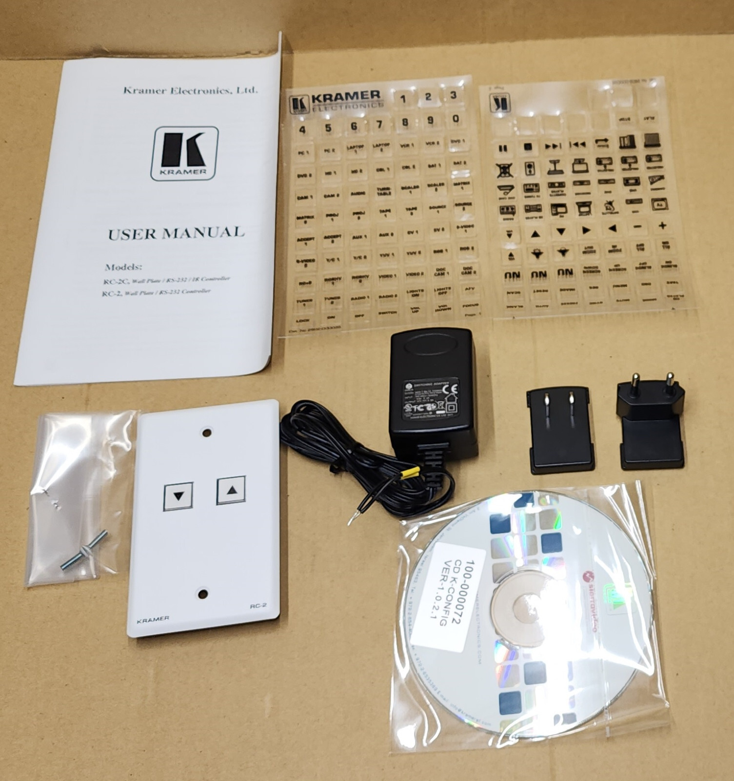 Kramer RC-2 RS-232 Controller OPEN BOX