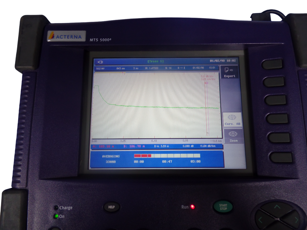 Acterna MTS 5000E Fiber Tester - Free Shipping