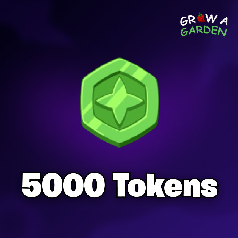 5000 Tokens 🔥Grow a Garden👨‍🌾GAG - Cheap | Fast Delivery🚀