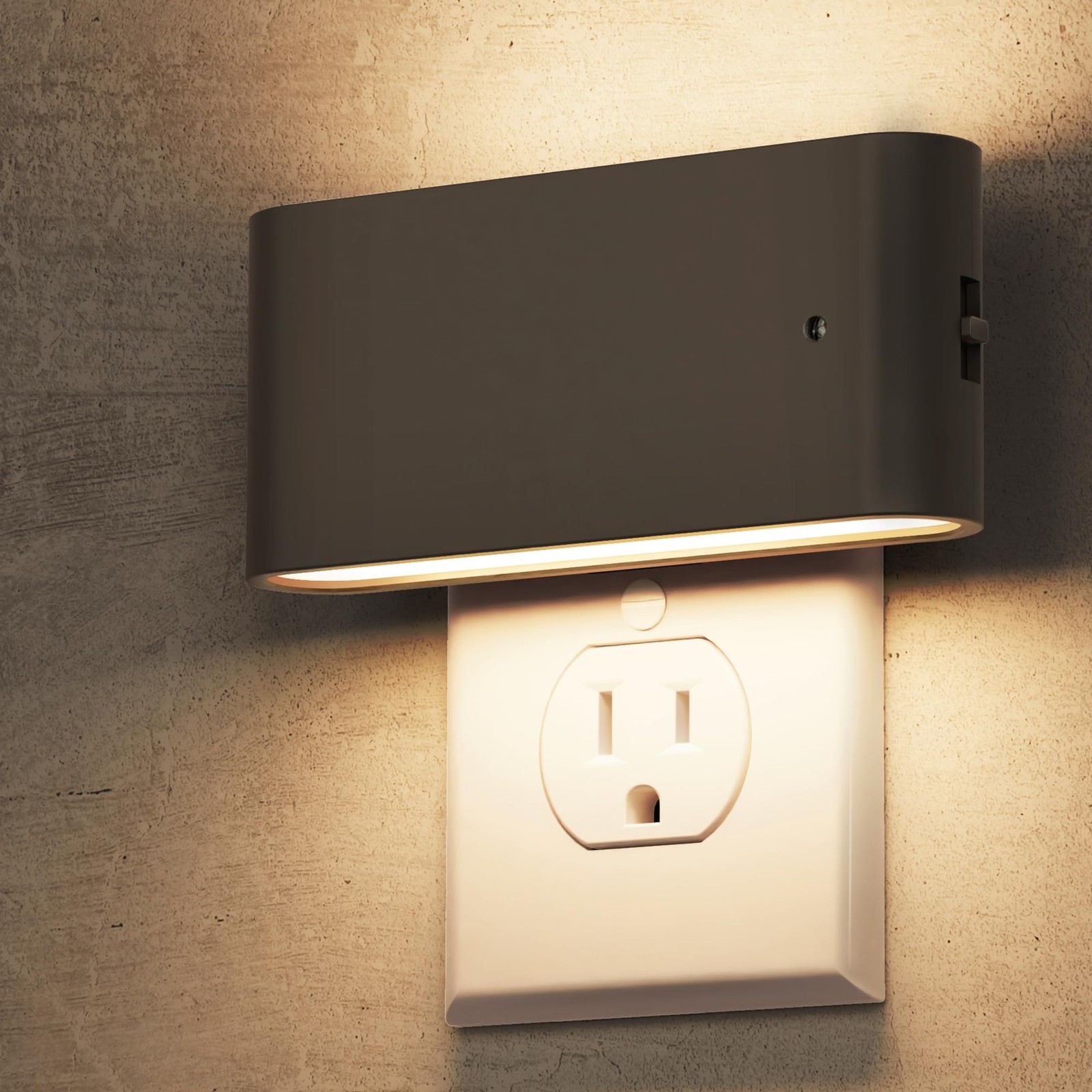 Night Light, 2 Pack Dimmable Modern LED Night Lights Plug into Wall,Dusk to D...