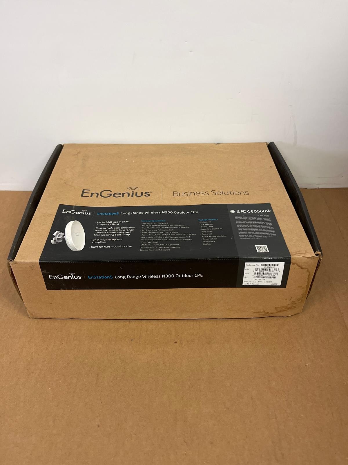 ENGENIUS N300  ENSTATION5 LONG RANGE WIRELESS OUTDOOR CPE