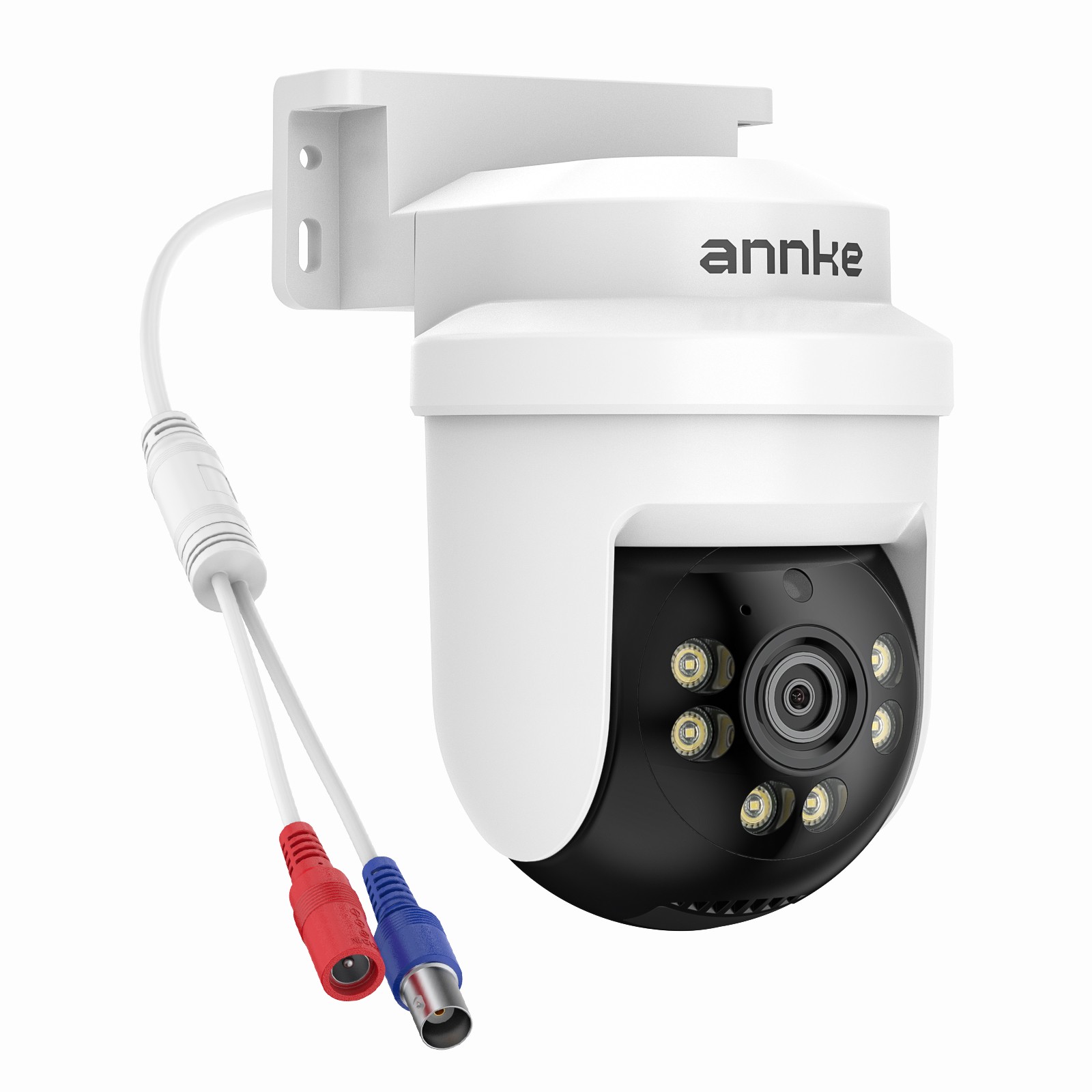 ANNKE HD 5MP Video 350° Pan&Tilt CCTV Security Camera IR Outdoor Audio Recording
