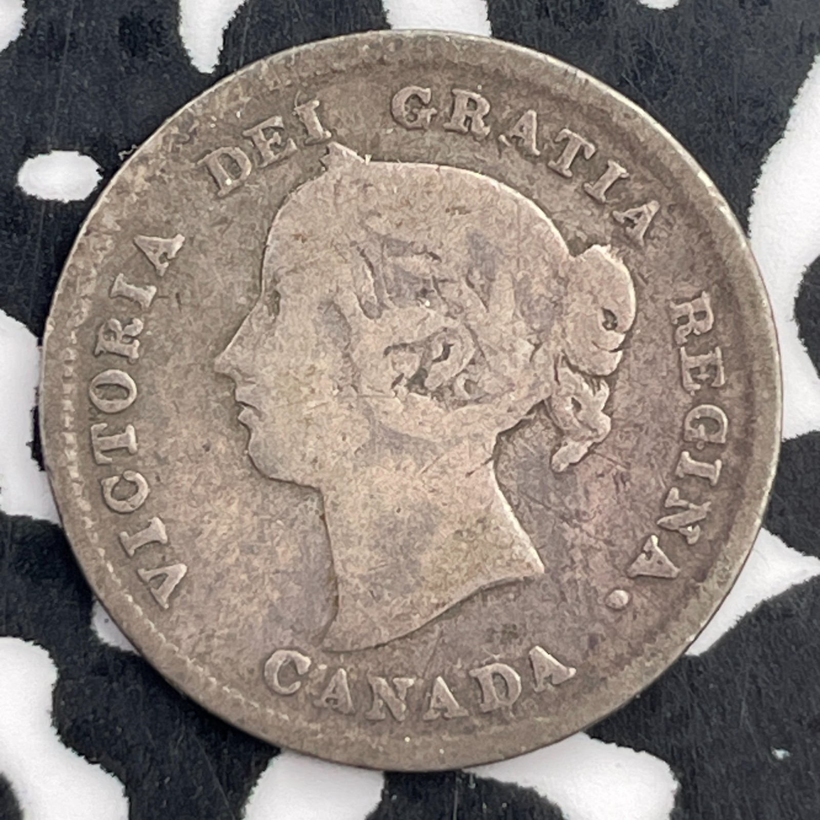 1888 Canada 5 Cents Lot#F2847 Silver!