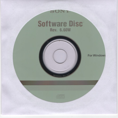 Sony DRU-820A DVD/CD-RW Drive InCD Nero Windows Software Install CD-ROM (2005)