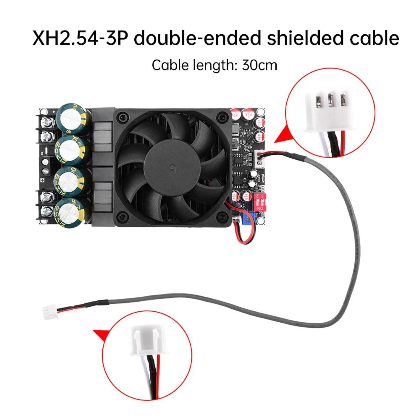 TPA3255 Digital Amplifier Board For Intelligent Temperature-Controlled Cooling