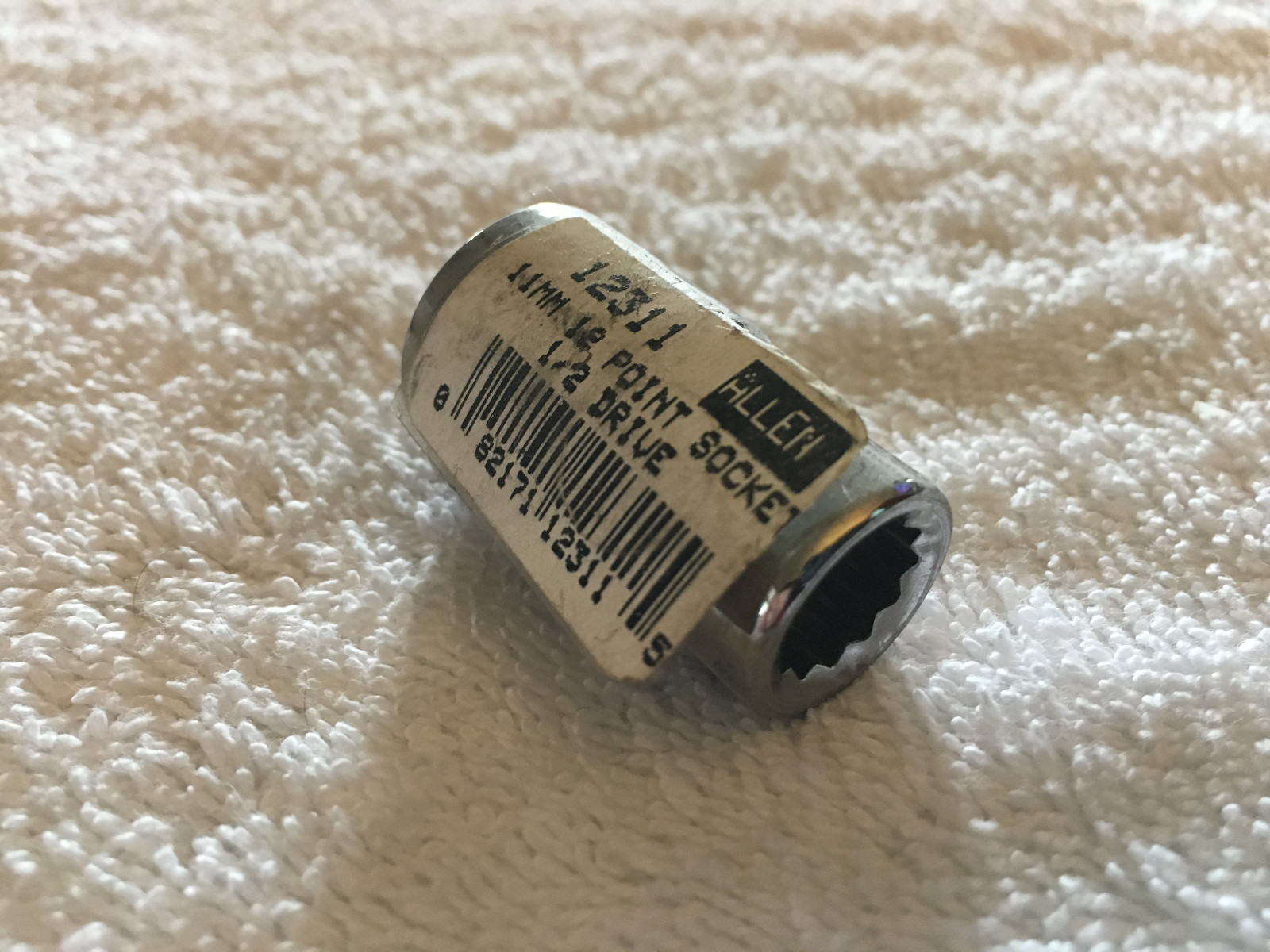 Allen 11mm 12 Point Socket 1/2 Drive 12311 - New