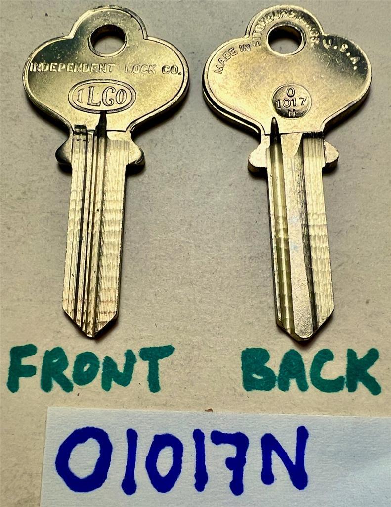 Vintage 1970s 1980s NOS ILCO O1017N key blanks new old stock 01017N