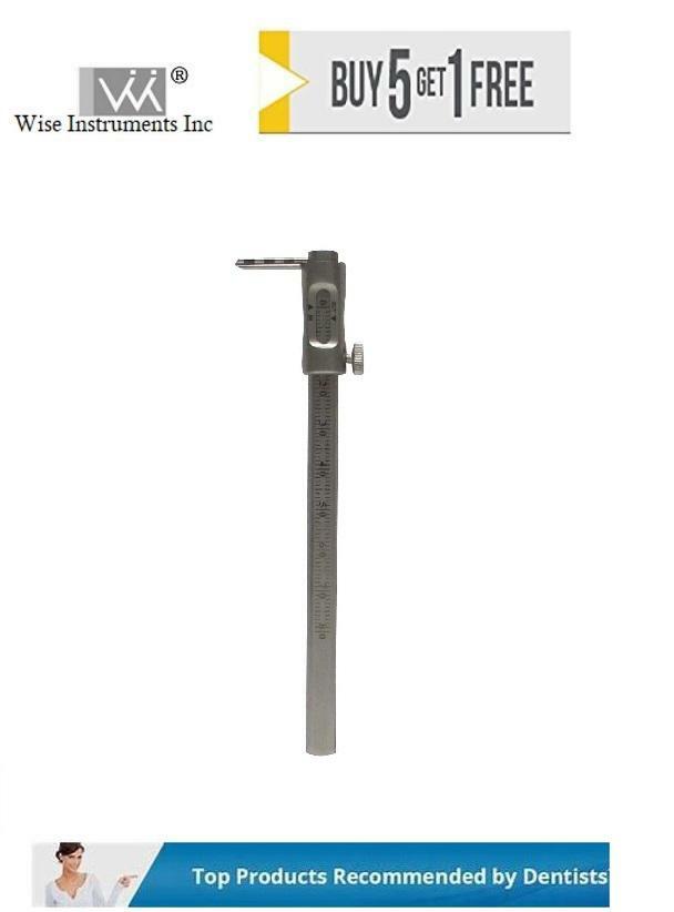 Orthodontic Implant Surgical Dental Micro Boley Gauge Marking by Wise Instrument