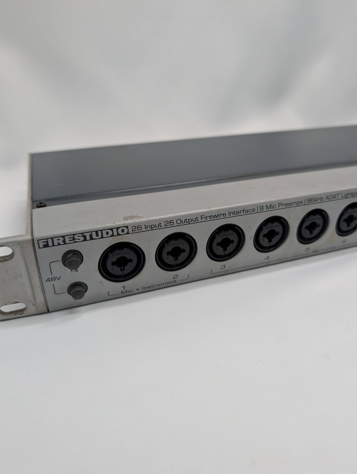 PreSonus FIRESTUDIO 26 Input/Output Firewall Interface Mic Preamps Lightpipe