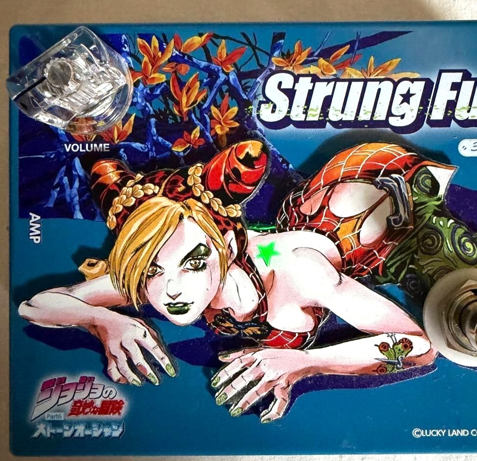 320design JOJO-SF1 Strung Fuzz Limited JoJo's Bizarre Adventure Effects Pedal