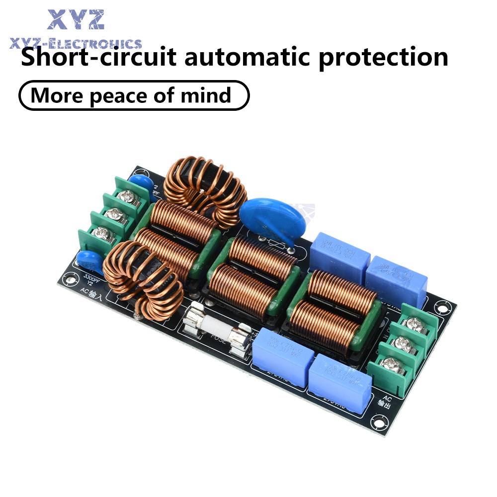 AC110-250V 4level Audio Power Supply EMI Electromagnetic Interference filter 16A
