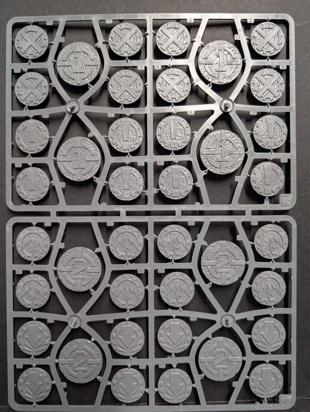 Horus Heresy Plastic Tactical Status & Objective Tokens,  Saturnine, 40K, GW