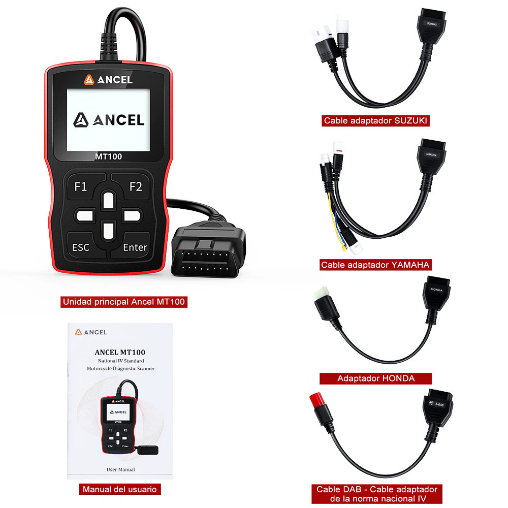 Fit for HONDA SUZUKI Motorcycle Scanner OBD2 Diagnostic Scan Tool Code Reader