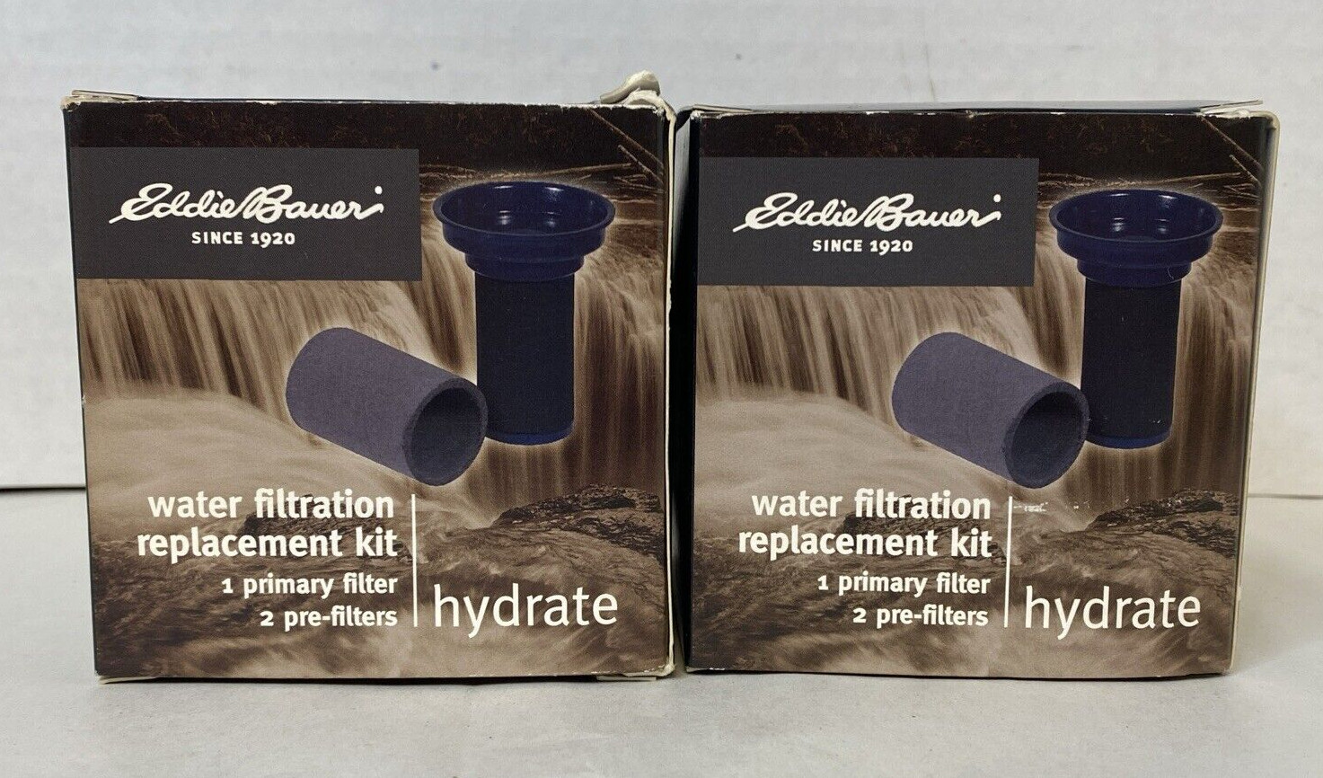 Eddie Bauer Water Filtration Replacement Kit Pack of 2