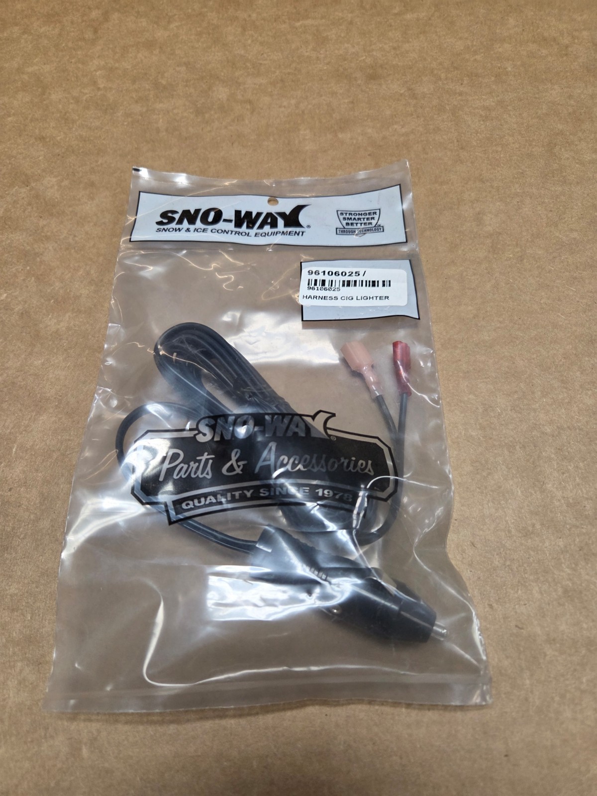 Sno-Way cigarette lighter harness (96106025)