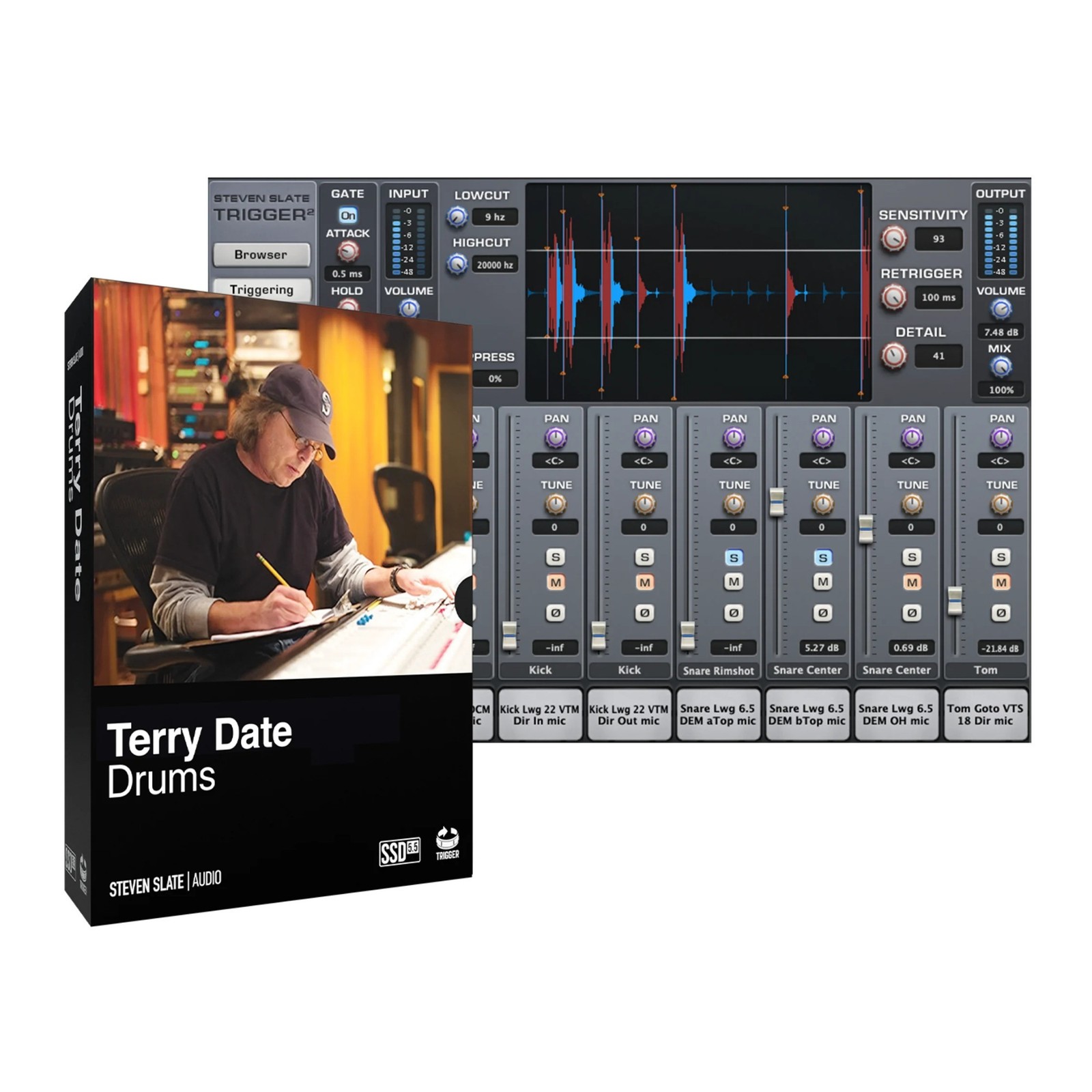 Steven Slate Drums Trigger 2 Terry Date Expansion