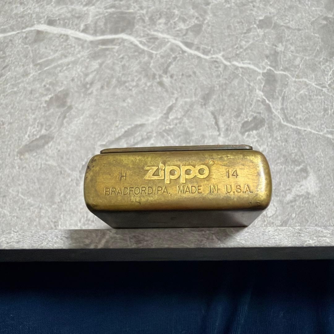 ZIPPO Eagle Engraved Metal Inlay