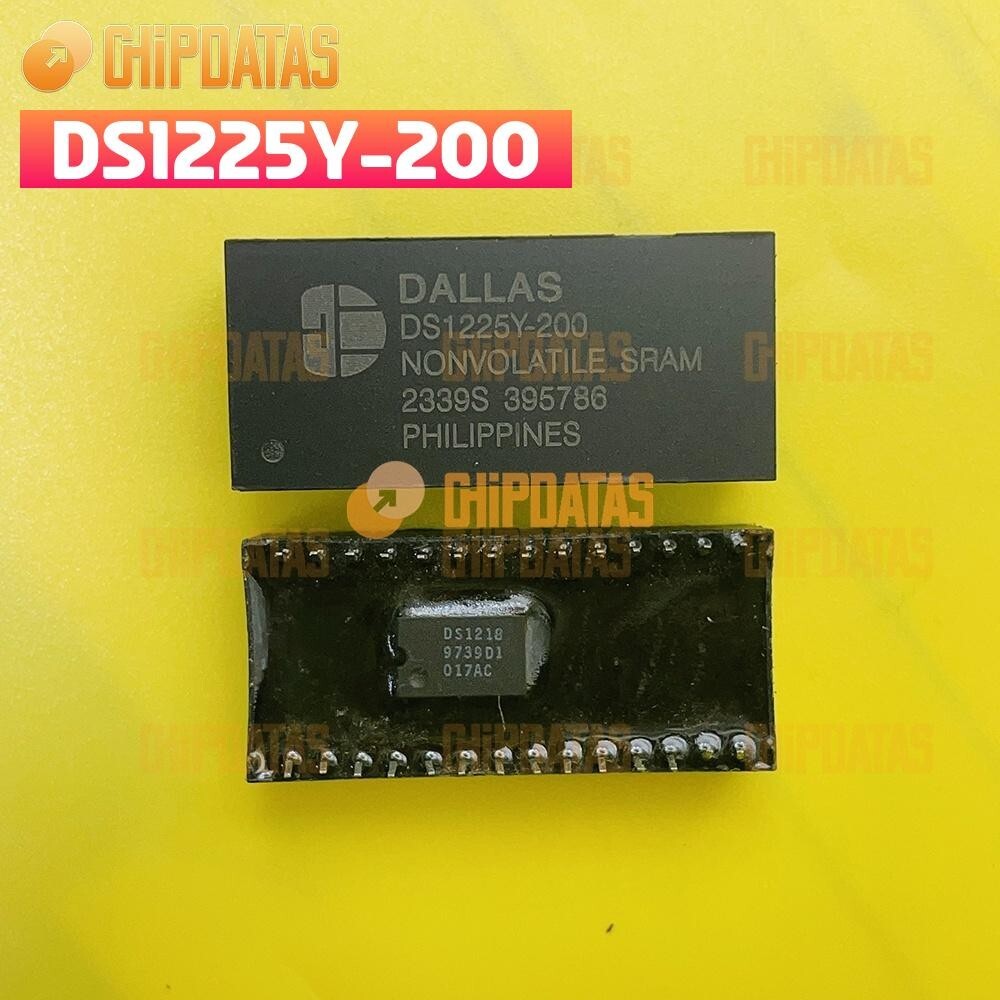 1PCS New DALLAS DS1225Y-200 DIP-28 64K Nonvolatile SRAM
