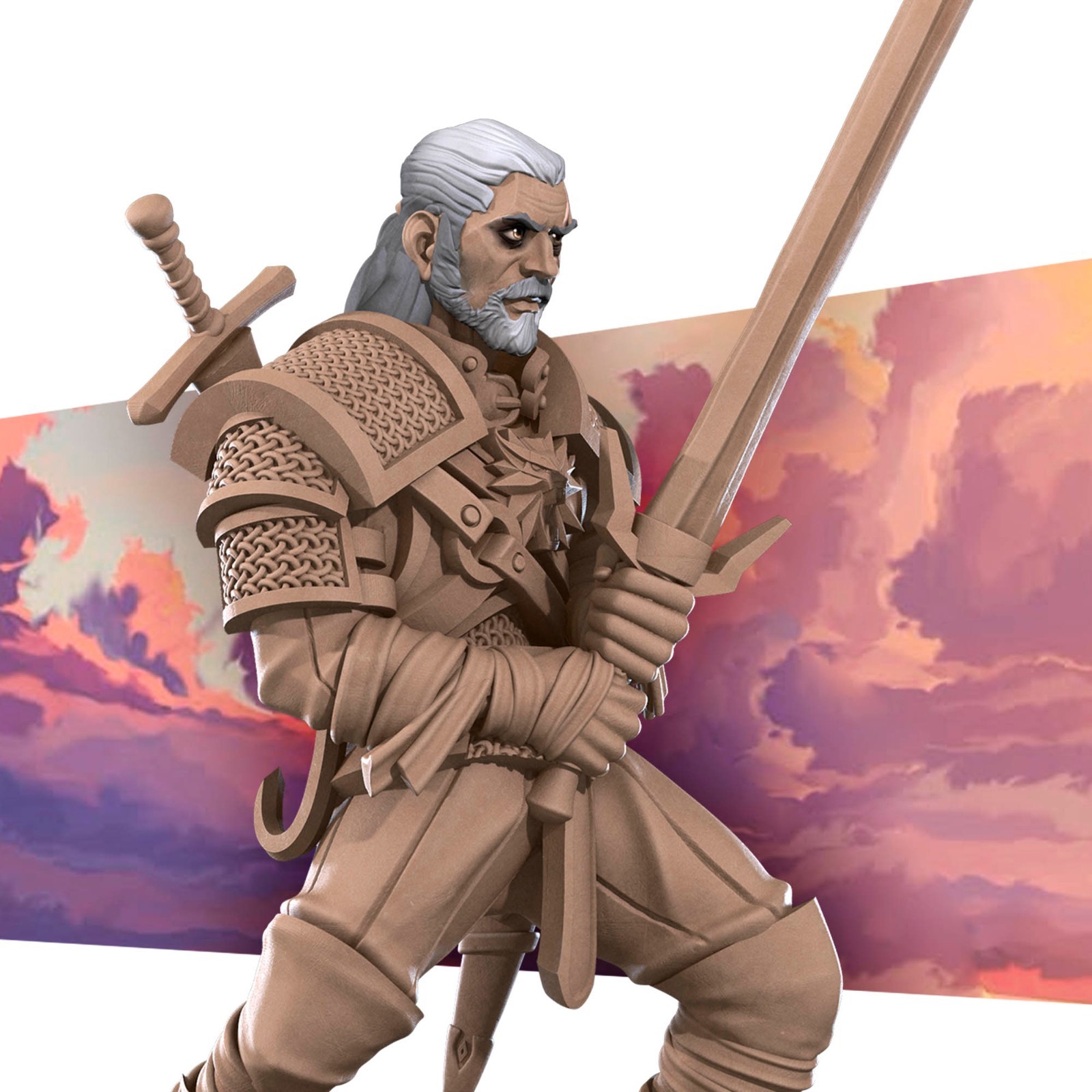 Dungeons and Dragons - Playable Character - Male Human - Fighter, Barbarian