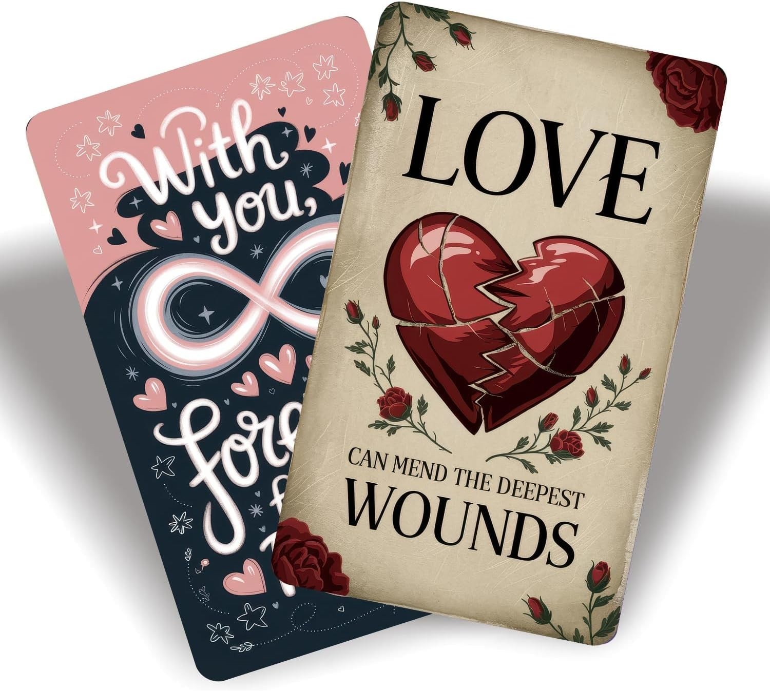 Heartstring Oracle Cards, Twin Flame Love Oracle Cards, Oracle Deck and tarot...