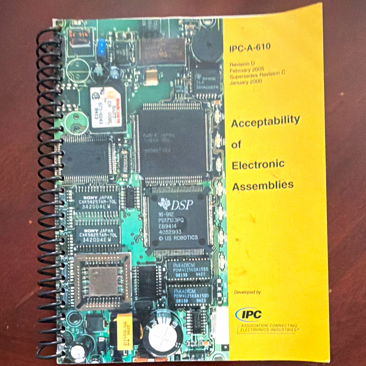 IPC IPC-A-610 Revision C Acceptability of Electronic Assemblies Manual English