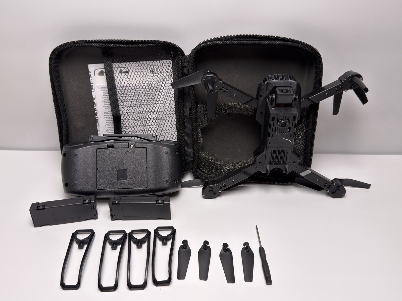 Foldable RC Drone with Camera & Remote Control FPV Quadcopter Tested