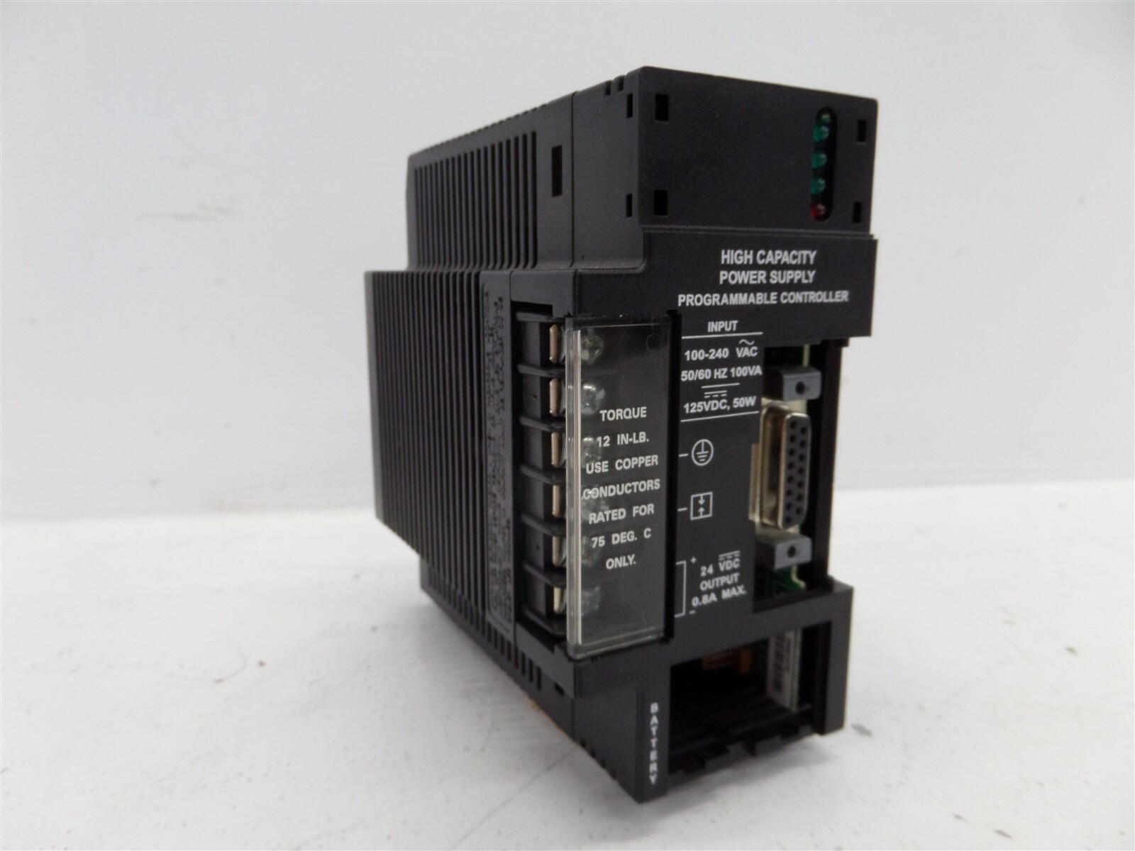GE Fanuc IC693PWR330G Power Supply Module 120/240VAC Hi-Cap 30W