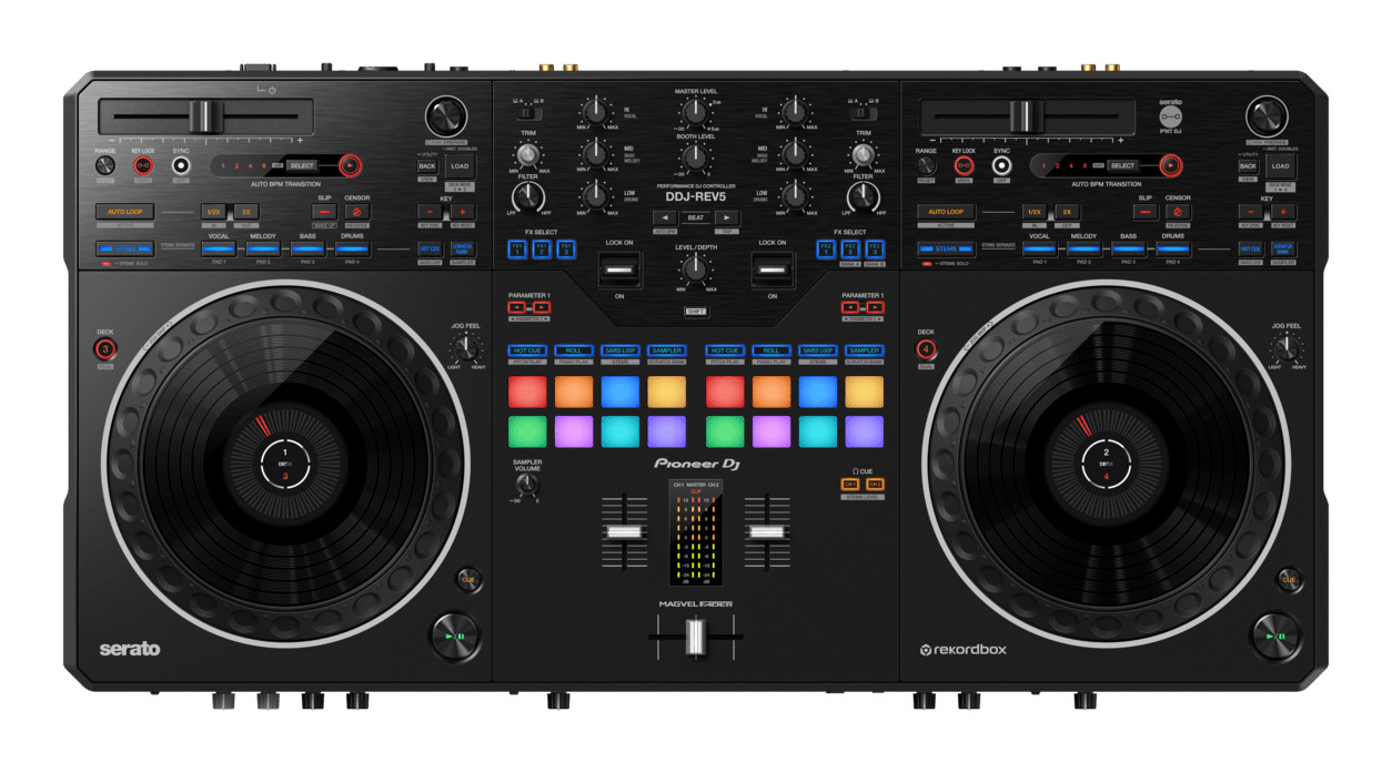 Pioneer DDJ-REV5 Open Format DJ Controller for Serato DJ Pro & Rekordbox