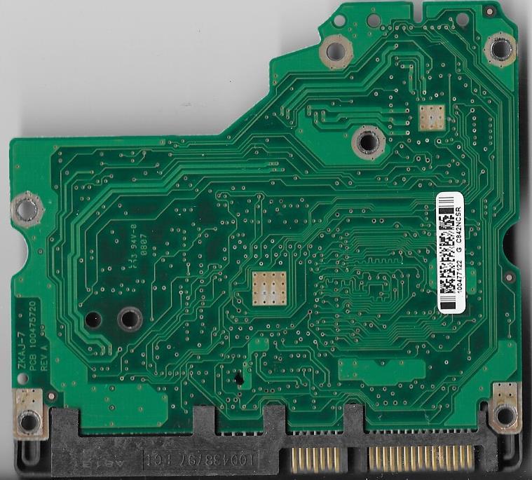SEAGATE BARRACUDA ST3500320NS 500GB SATA PCB BOARD ONLY P/N: 9CA154-301 FW: SN06