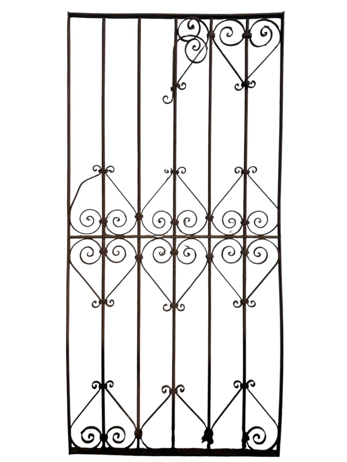 Antique Wrought Iron 67" Tall Gate GA20668