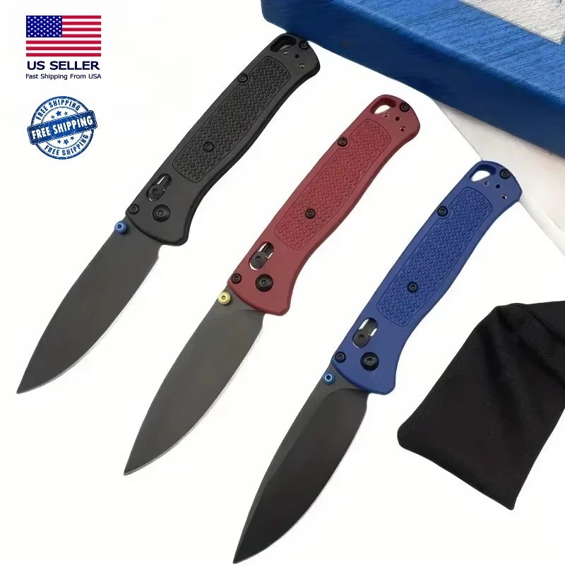 EDC Outdoor Tactical Camping Pocket Folding Knife 440C Blade BM Knives