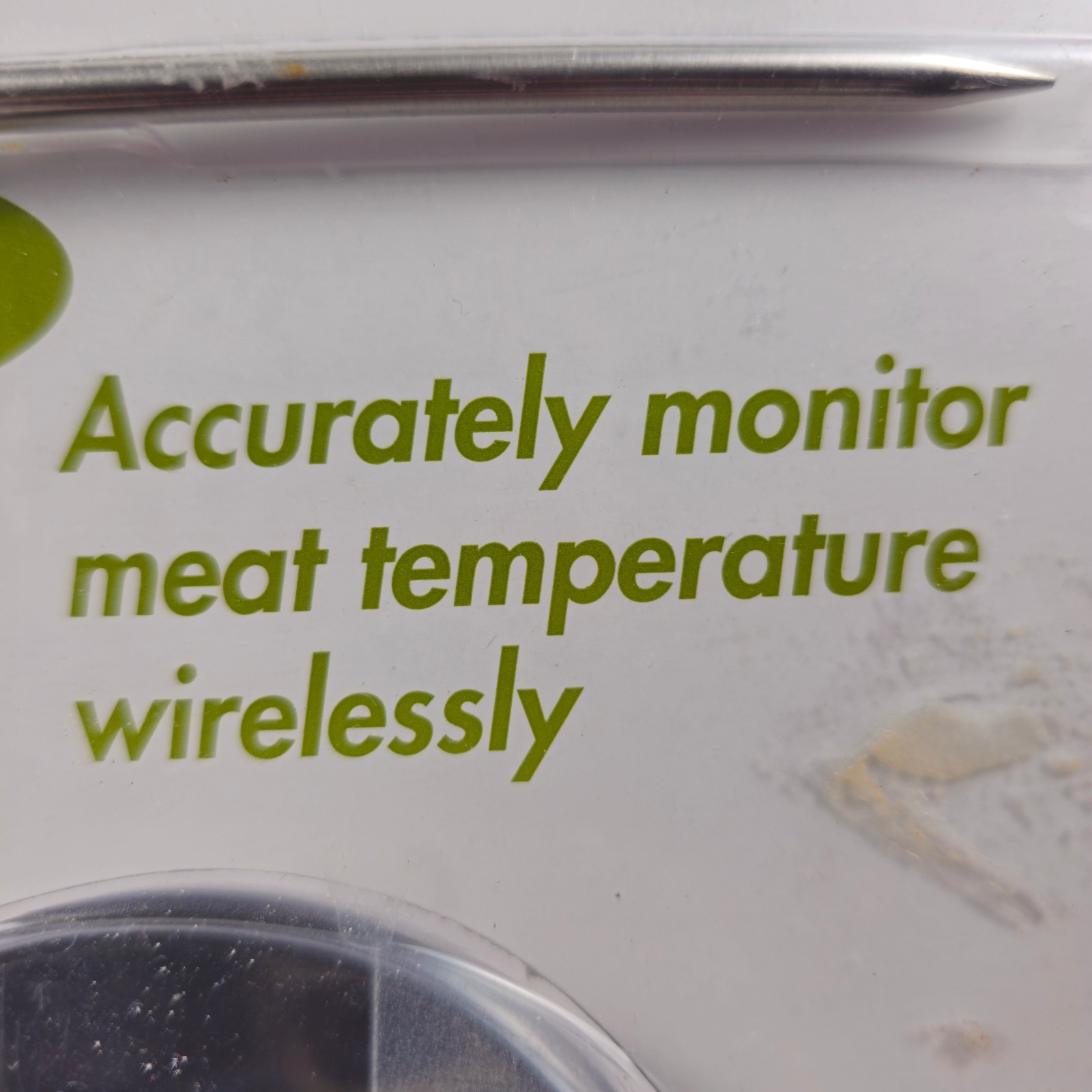 Cuisinart Wireless Meat Thermometer BBQ Grill Probe Timer Receiver w/Flashlight