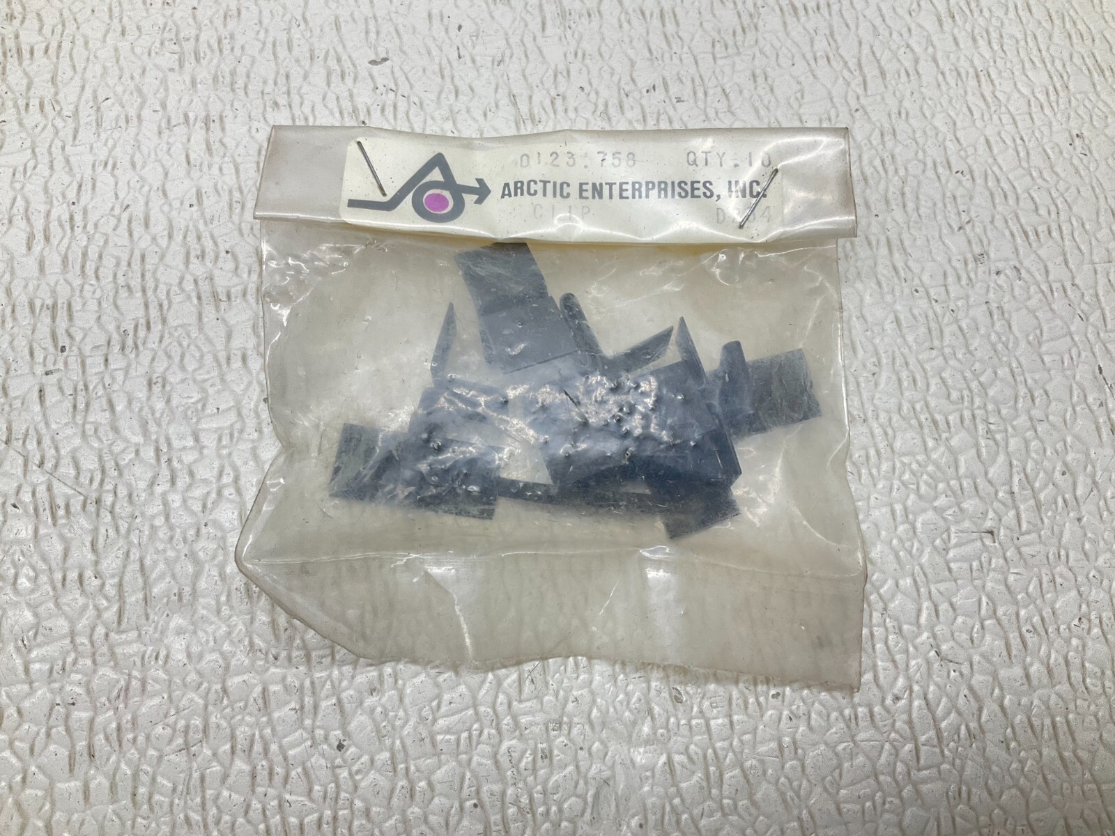 Arctic Enterprises 0123.758 Clip 0123758 Bag of 10 New (TSC)