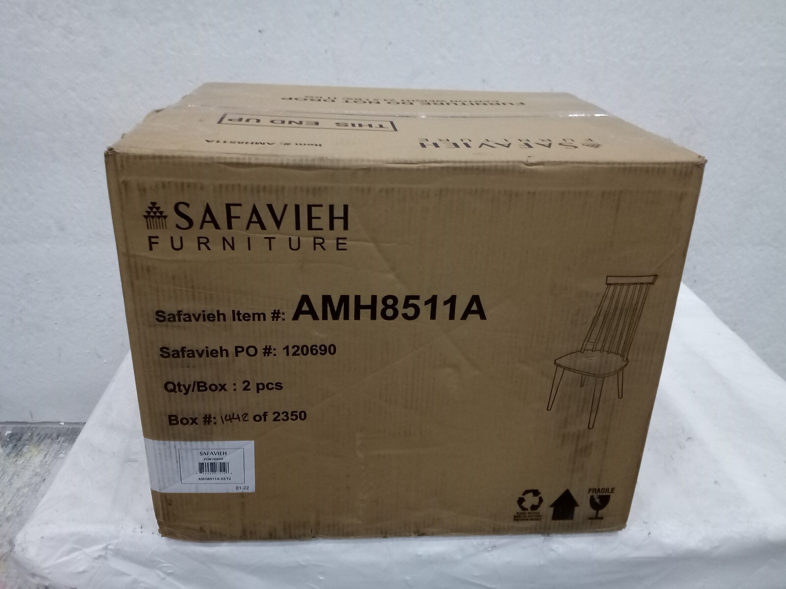 Safavieh Burris Side Chair, Reduced Price 2172714434 AMH8511A-SET2