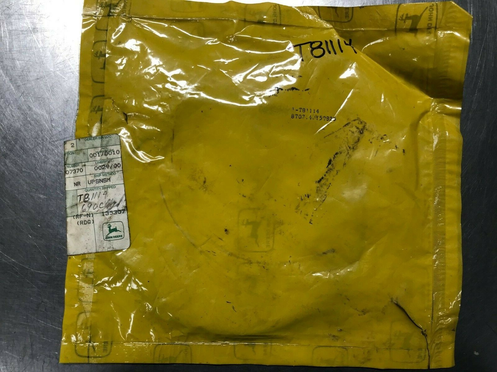 T81114 Genuine OEM John Deere O-RING SEAL