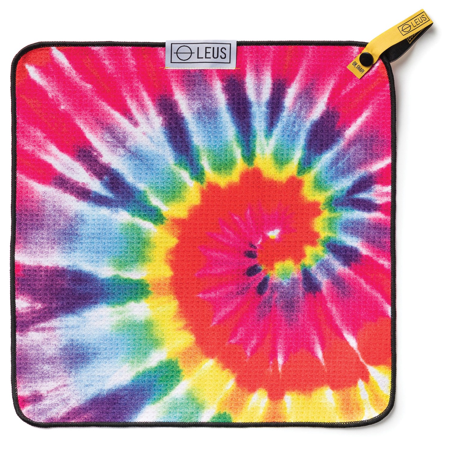 Leus Tie Dye Rainbow Eco-Friendly Cycling Towel with Premium Sustainability