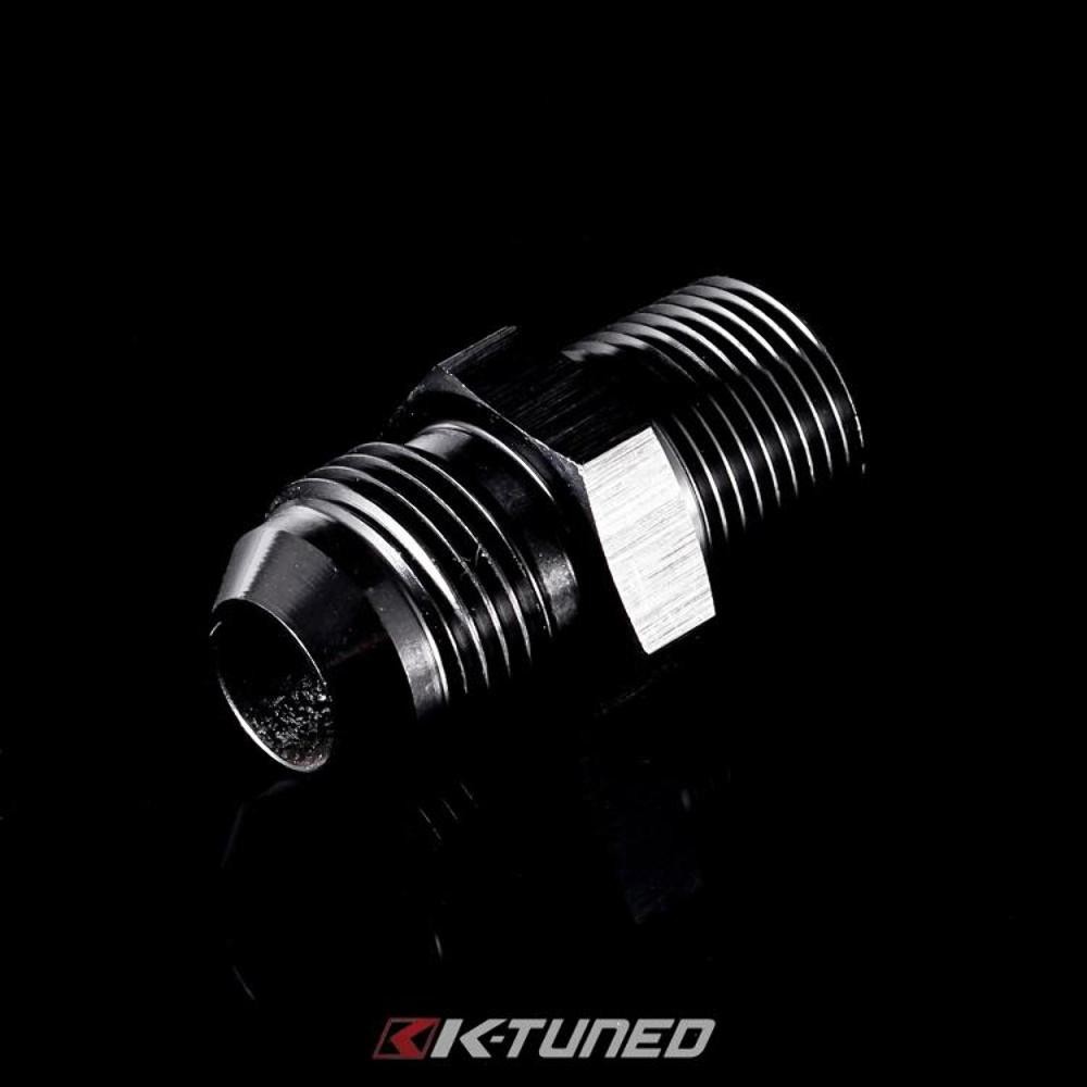 K‑Tuned 6AN to M18×1.5 Adapter – Swivel For Fuel / Oil Lines