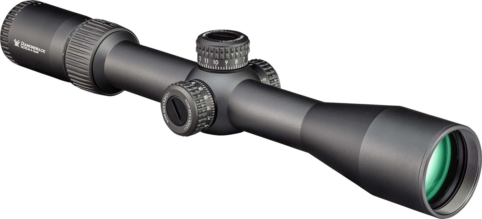 Vortex OPMOD Diamondback Tactical 4-16x44mm FFP 30mm Tube : DBK-10026-OP-GRY