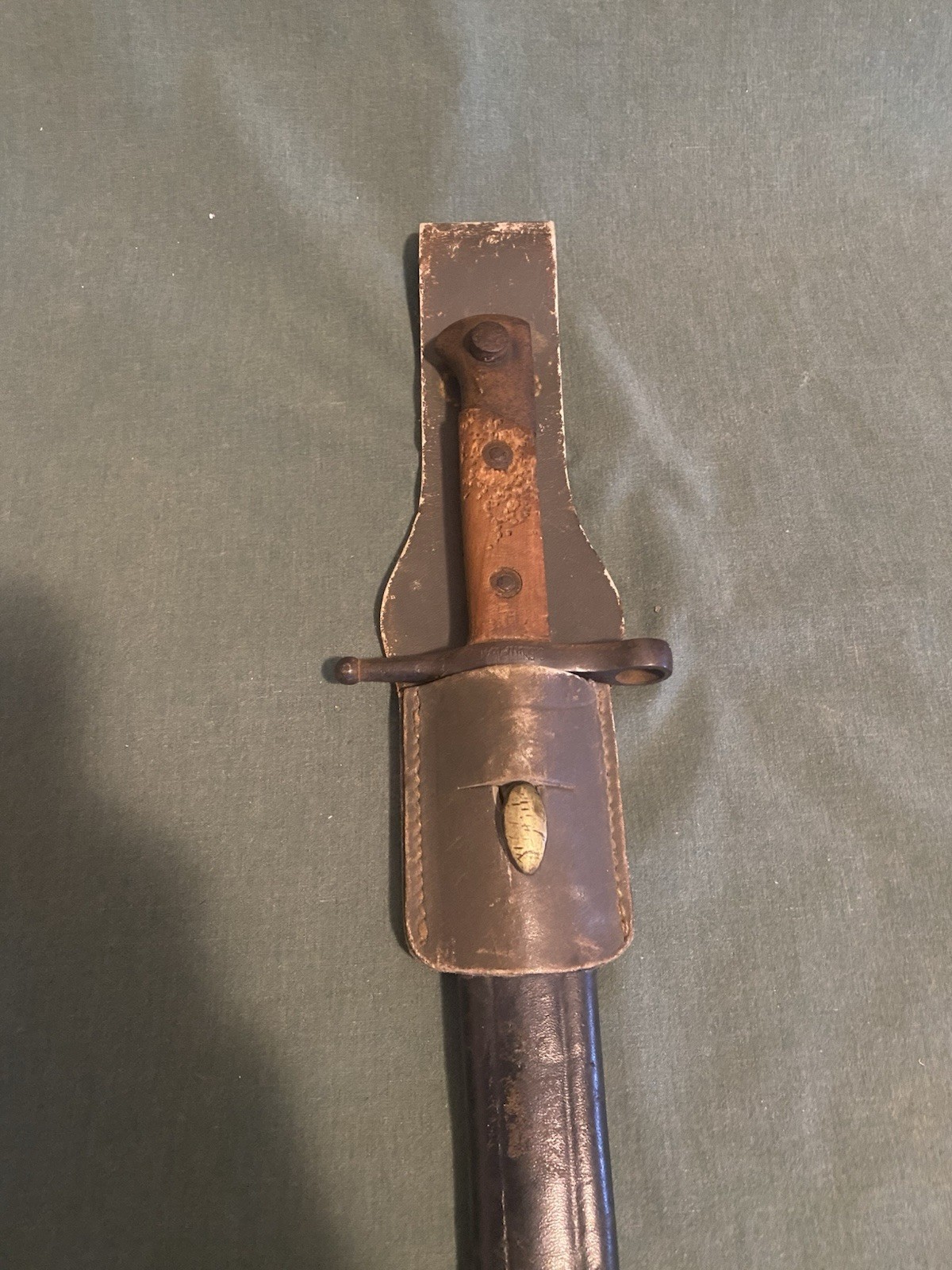 Vintage Original WW2 Italian Bayonet 1941