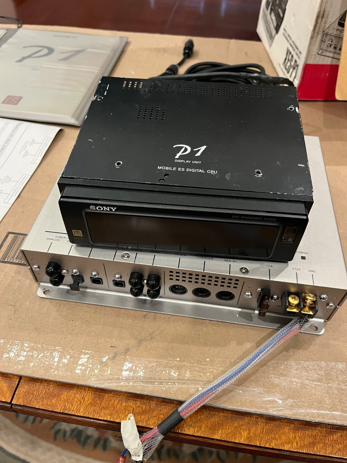 Sony XES P1 XES-P1 Mobile ES Car Stereo Digital Central Processing Unit