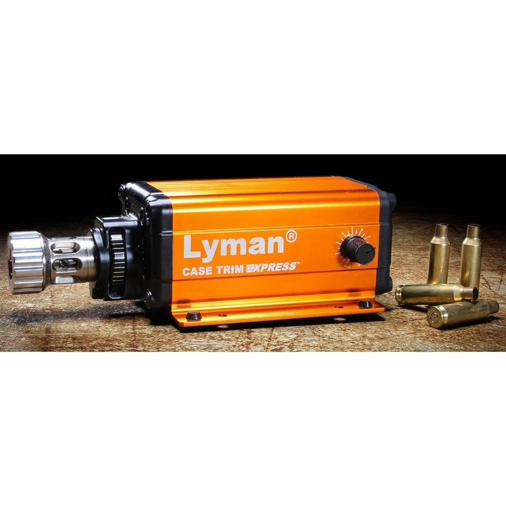Precision Case Trimmer for Reloading with 3-Way Cutter Head Quick Adjustable