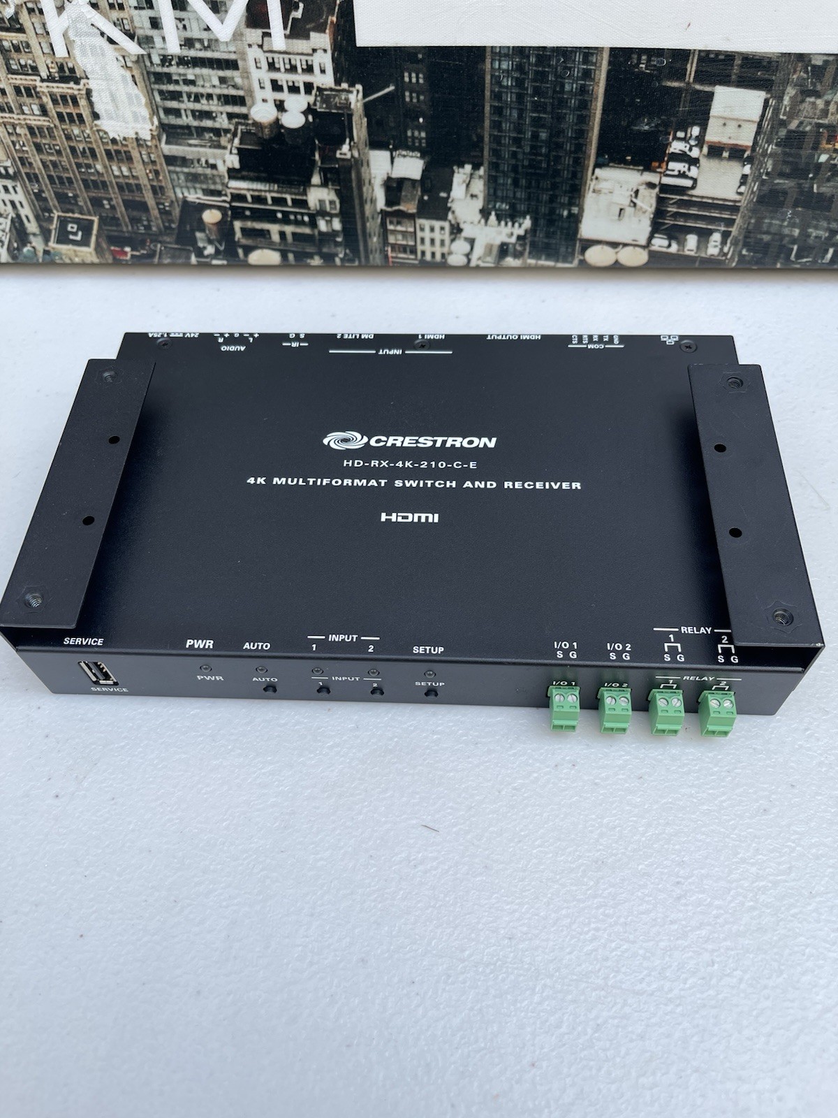 Crestron HD-RX-4K-210-C-E Multiformat Switch Transmitter (No Power Adapter)