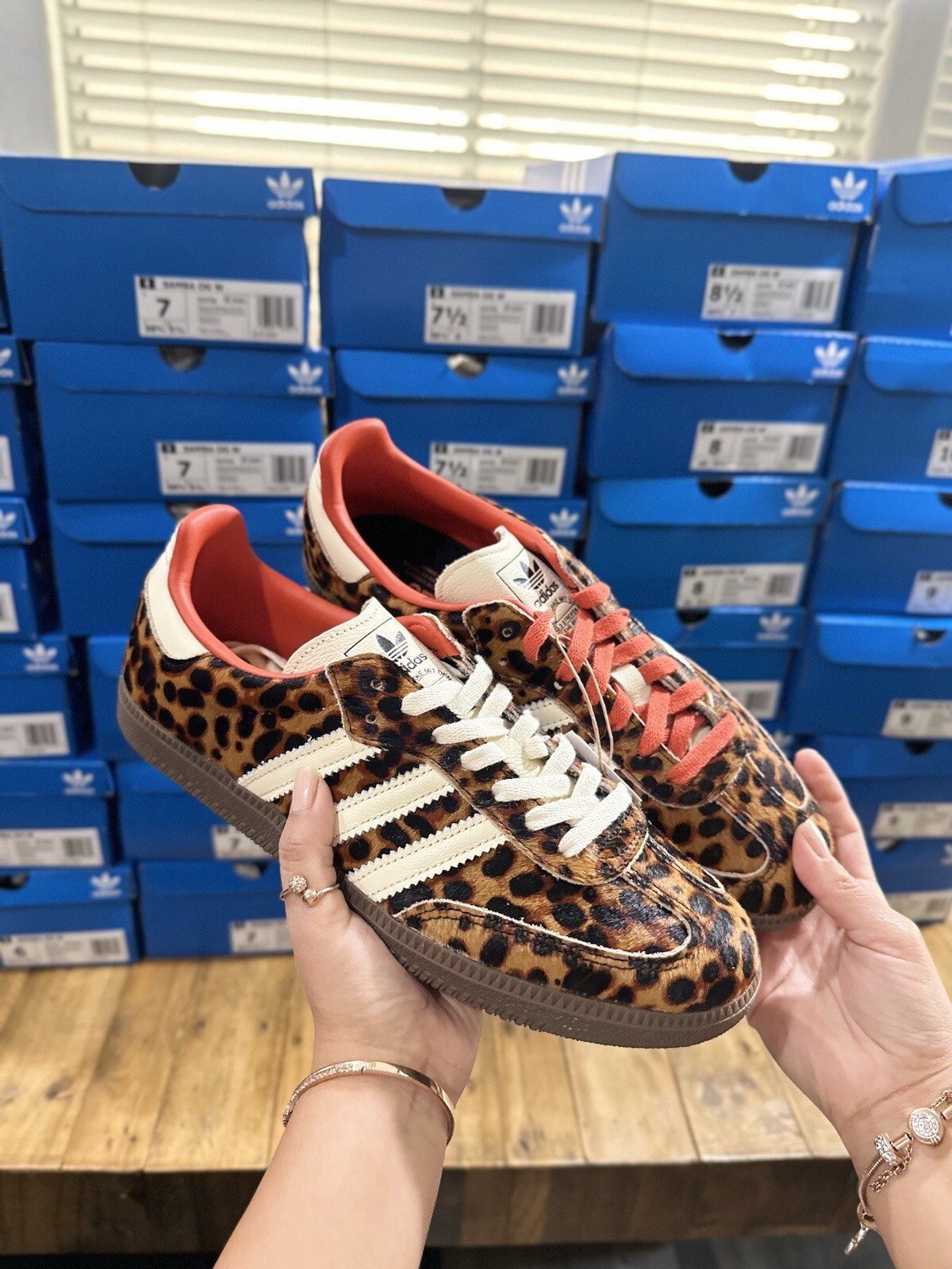 adidas Samba OG 'Preloved Red Leopard' | Women Sizes 6 - 10 | JI2734 Brand new