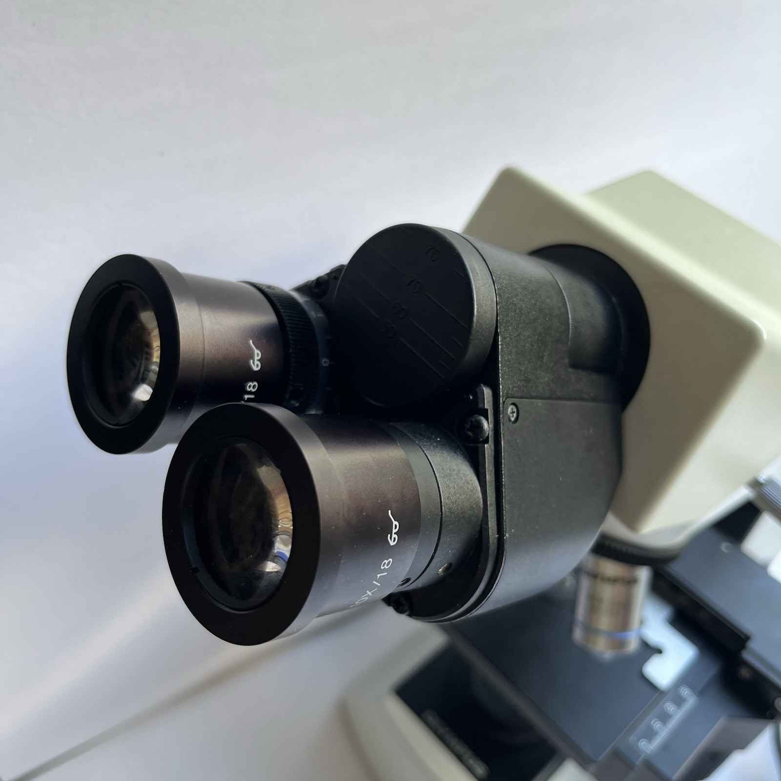 OLYMPUS CX21 CX21FS1 Binocular Microscope Plan x4 x10 x40 x100 Objectives